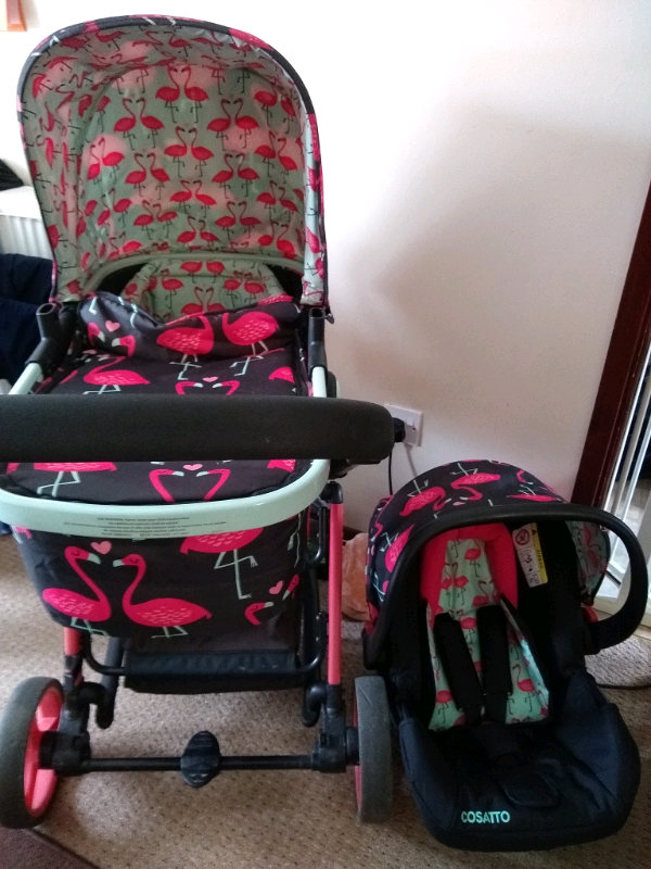 flamingo pram